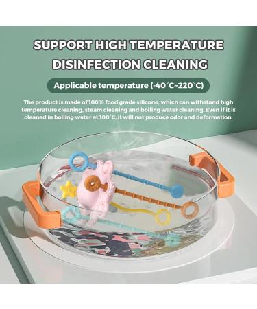 Buy Generic Babies Pulling Spring Authority Spinner Toys | Safe Montessori Sensor Toys for Toddlers - Pink Interactive Play for Early Development - Buy Online on GoSupps.com