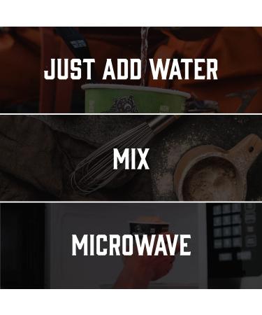 Kodiak Cakes Double Dark Chocolate Minute Muffins - Pack of 12 Power Cup High Protein On-the-Go Breakfast - 100% Whole Grain, Just Add Water (2.36 oz each) - Buy Online on GoSupps.com