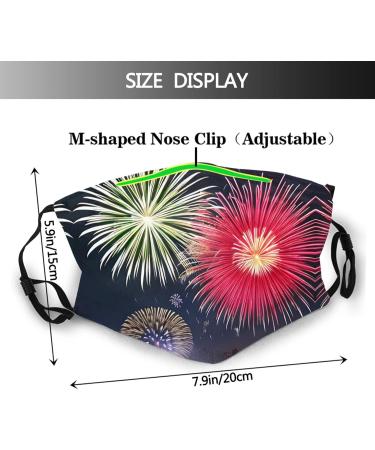 Zyvia Splendid Fireworks Dust Mask for Adults - 5-Layer Protection with Activated Carbon Filter - Soft Breathable & Adjustable - Pack of 10 for Superior Dust Protection - Buy Online on GoSupps.com