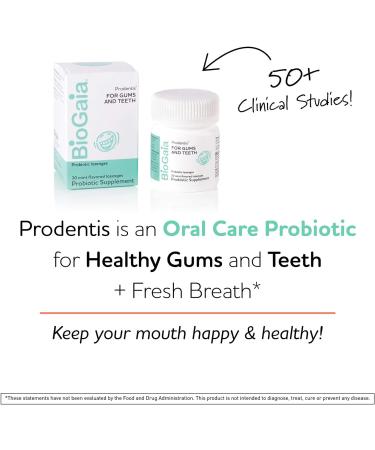 BioGaia Prodentis Mint Lozenges for Healthy Gums & Teeth - 30 Count - Buy Online on GoSupps.com