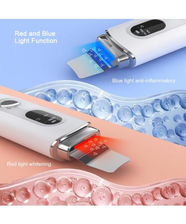 Skin Scrubber Face Skin Spatula Facial Scrubber Spatula Blackhead Remover Tools with 4 Modes LCD Display Waterproof - Buy Online on GoSupps.com
