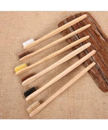 Eco-Friendly Gatuida 10th Bamboo Toothbrush Set | Organic & Portable Travel Toothbrushes | Disposable Hotel Accessories - Buy Online on GoSupps.com