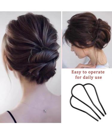 Denipry 7 Pcs Vintage Metal Hair Side Combs - Small & Large Updo French Hair Pin Accessories for Women - Buy Online on GoSupps.com