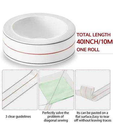 Diagonal Seam Tapes - Sewing Basting Tape for Straight and Diagonal Seams (2 Rolls) - Buy Online on GoSupps.com