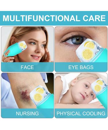 Buy Ice Face Roller - 2022 Upgraded Drip-Proof & Reusable for Skincare Tighten Pores & De-Puff Eyes (Blue) - International Shipping Available - Buy Online on GoSupps.com