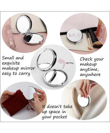 ENSIANTH Cartoon Chip Dale Squirrel Compact Makeup Mirror - Girls Getaway Gift - Chip Dale Lover Gift - Cute Cartoon Character Mirror - Buy Online on GoSupps.com