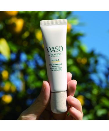 Shiseido Waso YUZU-C Eye Awakening Essence - Targets Dark Circles & Puffiness - Vitamin C - 12-Hour Hydration - Vegan & Fragrance Free - 0.72 oz - International Shipping - Buy Online on GoSupps.com
