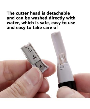 Rechargeable Eyebrow Razor for Women | Precision Hair Removal Tool for Chin Upper Lip & Face | No Pulling Eyebrow Care Set - Buy Online on GoSupps.com