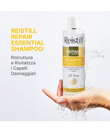 Repair Essential Shampoo - Shampooing nourrissant l'huile d'argan pour des cheveux doux et soyeux - Shampooing pour cheveux blonds et ab m s - 250 Ml - Buy Online on GoSupps.com