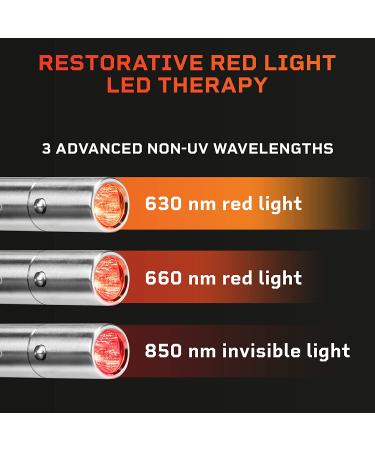 LifePro Infrared & Red Light Therapy Device for Joint and Muscle Pain Relief - 3 Wavelengths for Inflammation - Face & Body Use | LumiCure - Buy Online on GoSupps.com