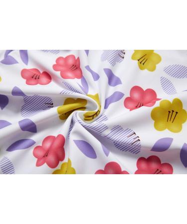 BONVERANO Baby Girls Swimsuit 18-24 Months Purple | UPF 50+ Long Sleeve One Piece Swimwear - Buy Online on GoSupps.com