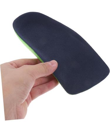 Buy Sports Insoles for Plantar Fasciitis | Arch Support Shoe Inserts | Cushioned Half Pad for Foot Comfort - Green L - Buy Online on GoSupps.com