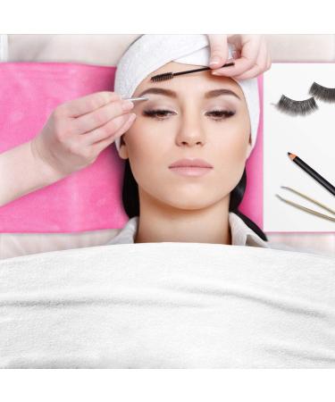 Qinhum U Shape Eyelash Extension Pillow - Ergonomic Memory Foam Neck Support Tool for Beauty Salons - Anti-Slip Headrest - Pink - Buy Online on GoSupps.com