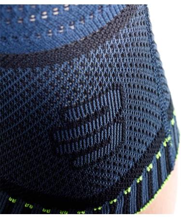 Bauerfeind Knee Support with Silicone Ring - Adjustable Black Knee Brace for Left & Right | S Size - International Shipping Available - Buy Online on GoSupps.com
