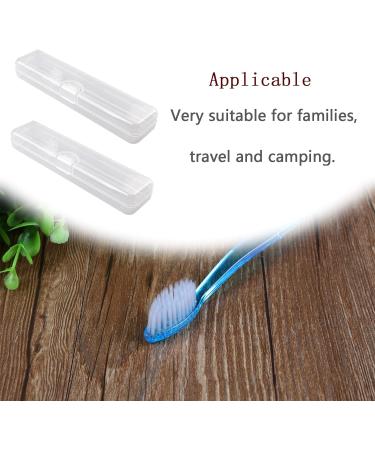 Juliyeh 3 Pcs Portable Toothbrush Storage Holder for Travel - White - Buy Online on GoSupps.com