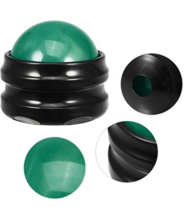 VOCOSTE Manual Massage Ball - Pressure Reduction Therapy | Black & Green | Perfect for Pain Relief & Relaxation - Buy Online on GoSupps.com