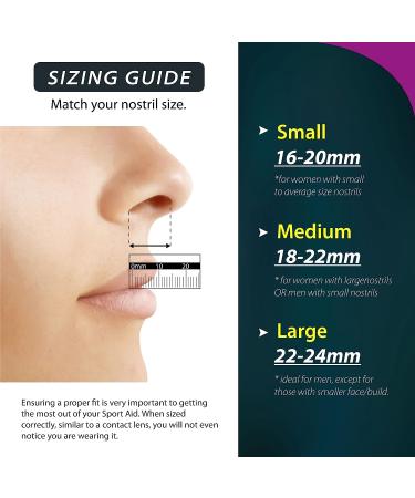 Nasal Sports Breathing Aid - Improve Athletic Performance with Nasal Dilator for Enhanced Airflow - Buy Online on GoSupps.com