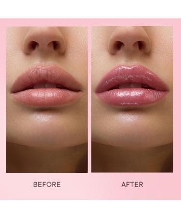 Quenc'h Illuminating Lip Oil with Cherry Blossom & Patchouli Oil (Pink) Korean Lip Oil for Plump Glossy & Smooth Lips Non-Sticky Non-Greasy Made in Korea (5ml) - Buy Online on GoSupps.com