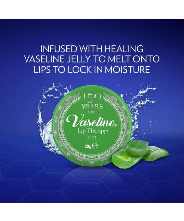 Buy Vaseline Aloe Vera 20g - Pack of 12 (12 X 20 GR) | Moisturizing & Skin Care | Fast International Shipping - Buy Online on GoSupps.com