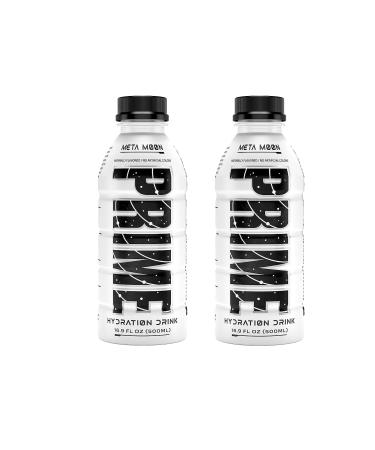 Prime Hydration Drink by Logan Paul & KSI | Meta Moon | 500ml (Pack of 2) Perfect Boost and Caffeine Free | Zero Sugar | Natural Flavour Meta Moon 500 ml (Pack of 2)