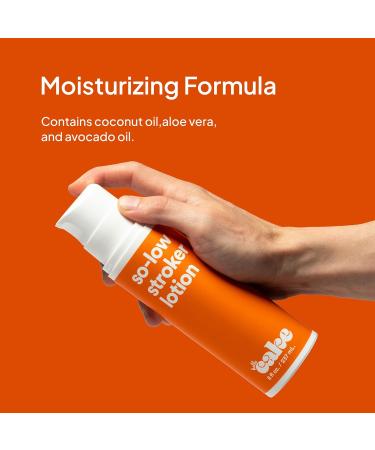 cake Hello So-Low Stroker Lotion - Creamy Moisturizing and Long-Lasting Below the Belt Solo Bator Cream for Men With Coconut Oil Avocado Oil Aloe Vera 8 fl oz 8 Fl Oz (Pack of 1) - Buy Online on GoSupps.com