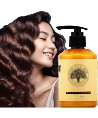 Long-Lasting Styling Moroccan Volume Moisturizing Elasticity Moroccan Hydrating Styling Cream Moroccan Curl Defining Cream 250ML Morocco Nourishing Hair Styling Cream (1PCS) - Buy Online on GoSupps.com