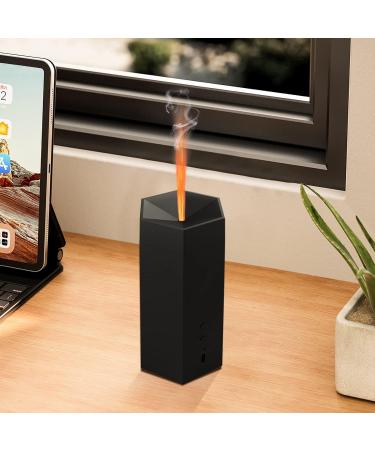 Wireless Aroma Diffuser with Flames - Essential Oils Diffuser Ultrasonic Humidifier for Home Office Yoga & Spa - Automatic Power-Off Black - Buy Online on GoSupps.com