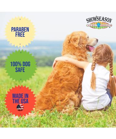 Showseason Tropical Kiwi Pet Cologne 8.5 oz for Dogs - Long-Lasting Odor Eliminator, Cruelty-Free, Paraben-Free, Biodegradable, Non-Toxic - Made in the USA - Buy Online on GoSupps.com