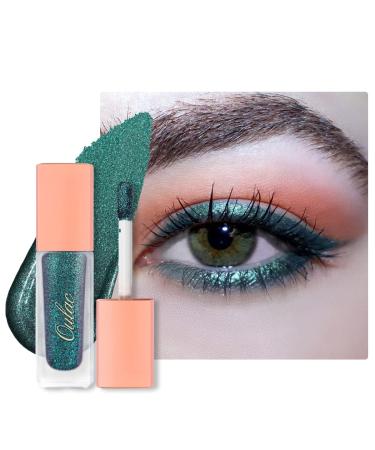 Oulac Metallic Green Liquid Eyeshadow Glitter Eyeshadow| Green Liquid Eyeliner Shimmer Eye Makeup| Non-creasing Lightweight Moisturizing Formula Easy to Remove. Vegan & Cruelty-Free (11) (11) Atlantis