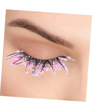 minkissy 2 Pairs Fake Eyelashes Christmas Eyelashes Colored Lash 3d False Lash Cosmetic Fake Lashes Glitter Eyelashes False Makeup Eyelashes Fake Lashes Natural Extend Fiber Miss Fluffy - Buy Online on GoSupps.com