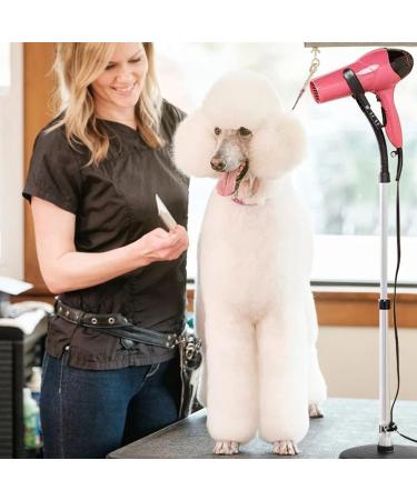Hair Dryer Stand Versatile 360-Degree Rotation Modifiable Height and Flexible Neck Convenient and Stylish Hair Care Accessory Blow Dryer Stand Styling Tool Holder - Buy Online on GoSupps.com