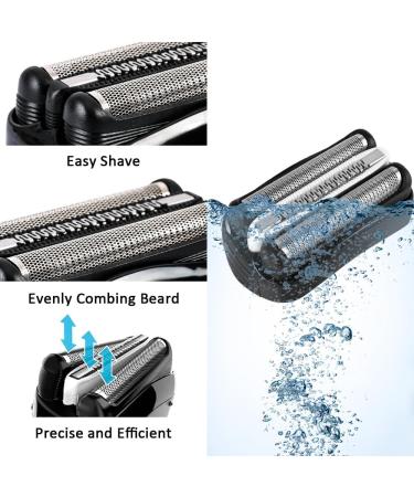 Replacement Head for Braun Series 3 Electric Shavers - Compatible with 300S 301S 310S 3020S 3040S 3080S 3050cc 3090cc - Men's Shaving Solution - Buy Online on GoSupps.com