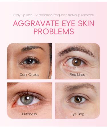 Eye Cream Eye Serum & Eye Roller Eye Massager Firming Under Eye Serum Instantly Reduces Under Eye Bags Dark Circles & Puffiness  - Buy Online on GoSupps.com