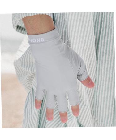 Healeved 2 Pairs Gloves Nail Gloves Nails Gel Sun Protection Gloves Womens Gloves Gel Manicure Gloves Nail Art Fingerless Gloves Gel for Nails Fabric Hand Women's - Buy Online on GoSupps.com