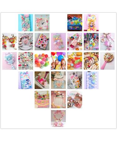 Slime Charms Cute Set - Assorted Fruits Candy Sweets Resin Cabochons for Crafts (Candy) - Buy Online on GoSupps.com