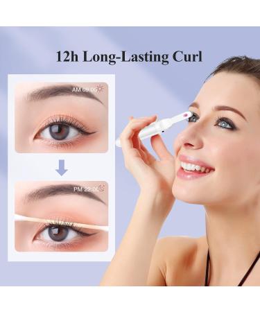 TOUCHBeauty Heated Electric Eyelash Curler - Fast Heating, Wand-Shaped Tip, Temperature Sensor - White - Buy Online on GoSupps.com
