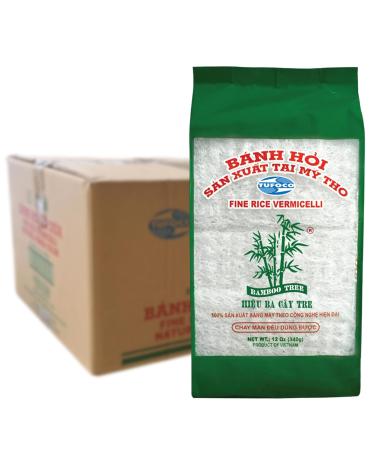 BAMBOO TREE - Fine Rice Vermicelli - 30 X 340 GR - Multipack 30 X 340 GR Fine