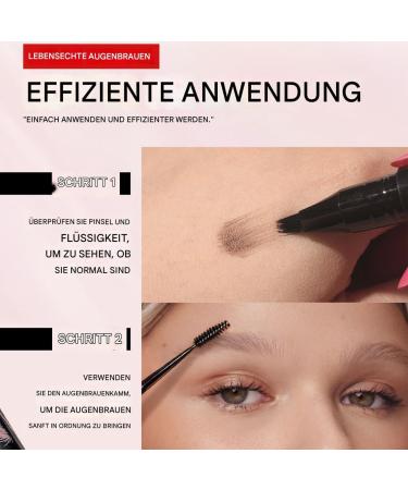  Generisch Women's eyebrow pencil smudge-resistant long-lasting 1.4 ml ultra-fine tip natural makeup for everyday wear travel dates and sports. - Buy Online on GoSupps.com