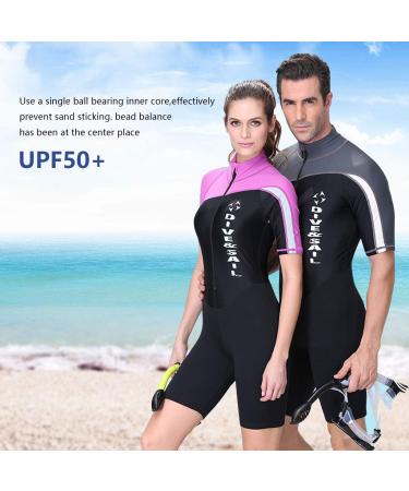 Women's 1.5mm Neoprene Shorty Wetsuit One Piece Swimsuit UV Protection Rash Guard - Red, Small - Buy Online on GoSupps.com