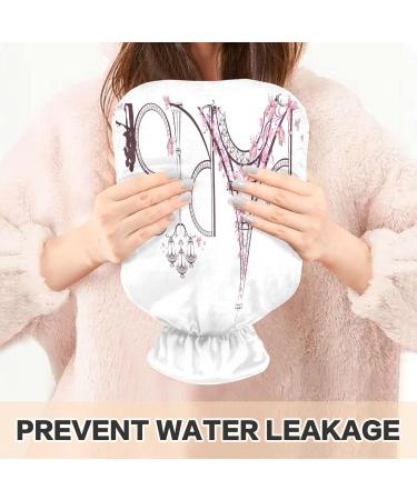 Buy Eiffel Tower Paris Hot Water Bottle 1L - Small Pain Relief Bag with Cover | Eco-Friendly BAP-Free - Buy Online on GoSupps.com