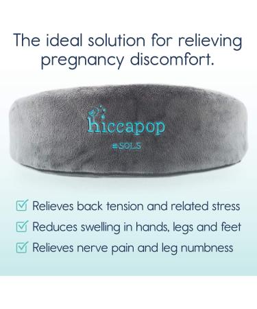 hiccapop Pregnancy Pillow Wedge for Belly Support | Maternity Wedge Pillow for Pregnancy | Belly Wedge Pillow | Pregnancy Wedge Pillows Support Body  Legs  Back  Knees - Buy Online on GoSupps.com