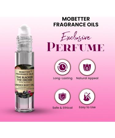 MOBETTER FRAGRANCE OILS The Blacker The Orchid Rose Bloom Fragrance Body Oil for Unisex - Buy Online on GoSupps.com