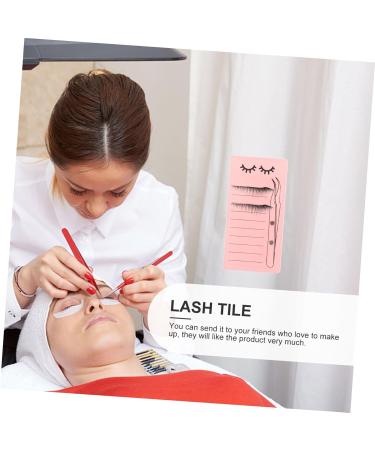 Buy Mikinona Magnetic Eyelash Board & Tweezers | Lash Extension Glue Pallet Holder - 15x7.5x0.3cm Black | International Shipping Available - Buy Online on GoSupps.com