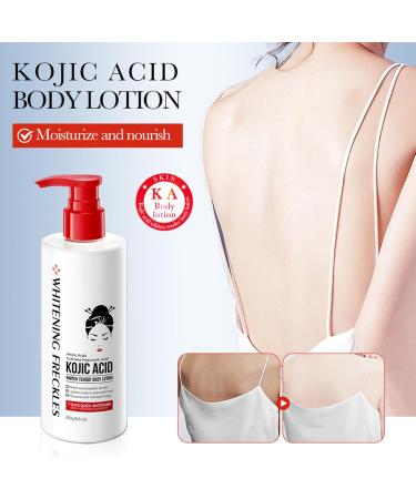 Lotion claircissante L'acide Kojic Pour Le Corps 250 G Cr me Hydratante Et claircissante Pour Une Peau Radieuse Absorption Rapide Pour Hommes Et Femmes Pour Peaux S ches Et Sombre - Buy Online on GoSupps.com