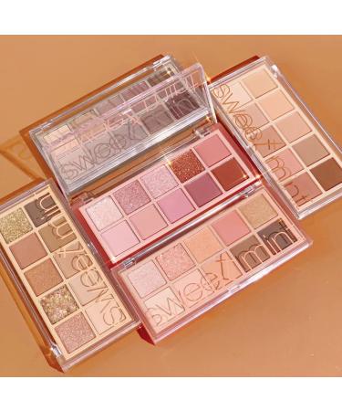 BestLand 10 Colors Eye Shadow Palette - Long-Lasting Matte, Glitter, Shimmer, and Metallic Finishes with Brush - Korean Eye Makeup for Natural and Bold Looks (Rosy) - Buy Online on GoSupps.com