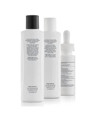 Nioxin Hair Regrowth Kit for Men - Shampoo, Conditioner, & 5% Minoxidil Treatment | 1-3 Month Supply Kit - Buy Online on GoSupps.com