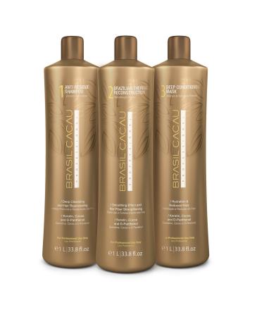 Brasil Cacau 3 Step Keratin Thermal Treatment