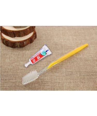 100 Individually Packed Disposable Toothbrushes for Hotels & Travel - Sanitary & Convenient - Buy Online on GoSupps.com