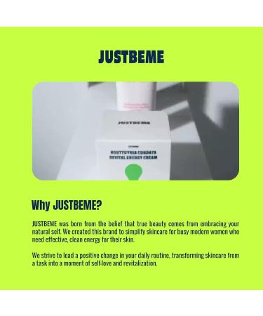 JUSTBEME Houttuynia Cordata Revital Energy Gel To Foam Cleanser/Cleanser for Face Makeup Blackhead Remover Korean Skin Care (200ml / 6.76 fl oz) - Buy Online on GoSupps.com