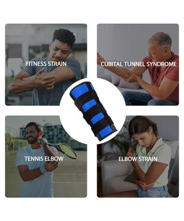 JTMKYO 1 Blue Elbow Pad - Elbow Protection - Arm Stabilizer - Elbow Strengthening Band - Elastic Elbow Brace - Buy Online on GoSupps.com